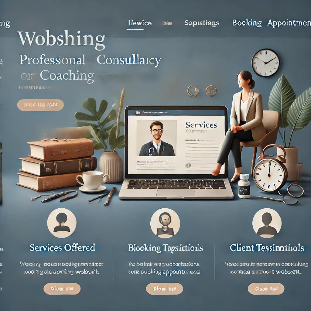 Consultancy or Coaching Website
